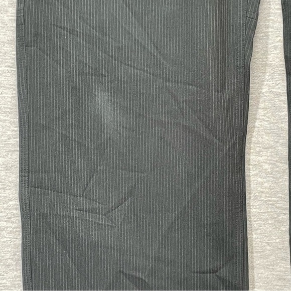 GOLDLINE Mens Mojo Black Pinstripes Curling Pants Size 36 - Picture 4 of 13
